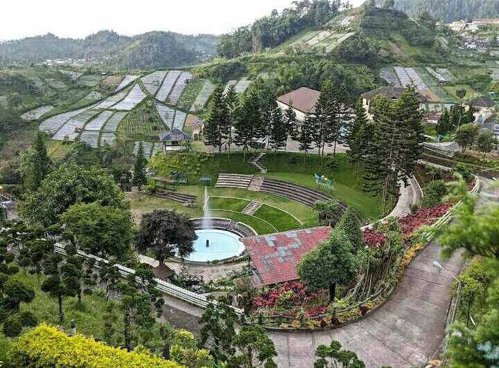 dijual hotel cantik di tawangmangu karanganyar