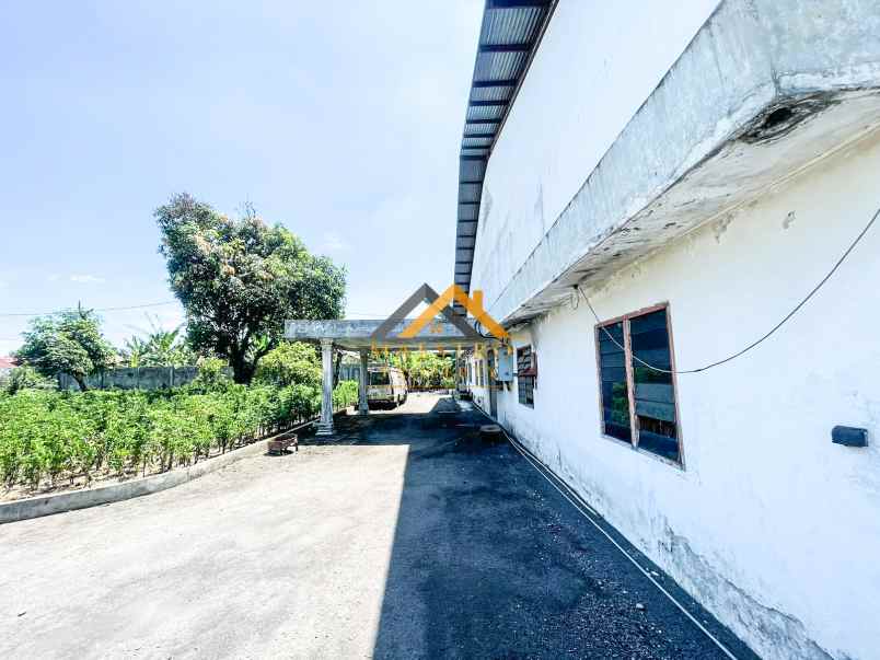 dijual ruko gudang kantor jalan paya bakung sunggal
