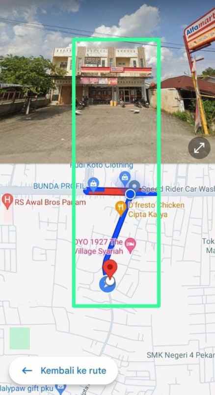 dijual ruko gudang kantor jl cipta karya