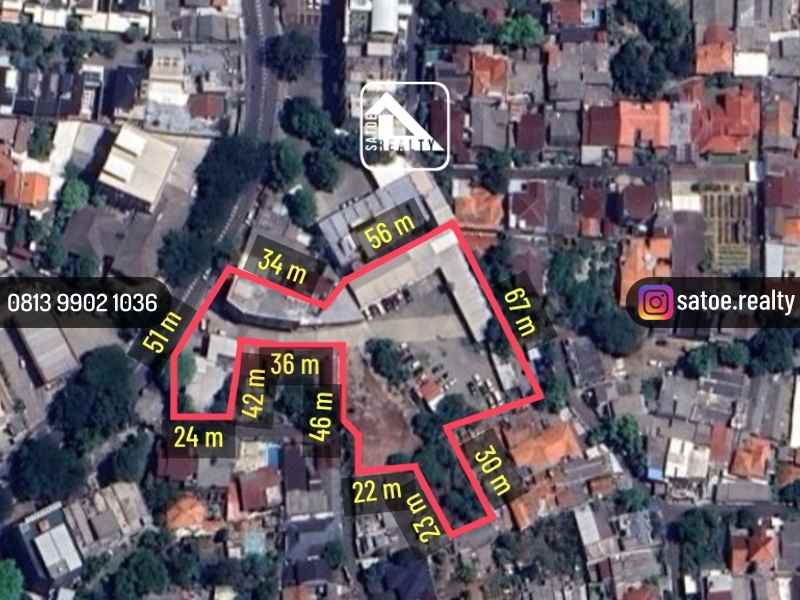 dijual ruko gudang kantor jl ciputat raya kebayoran lama