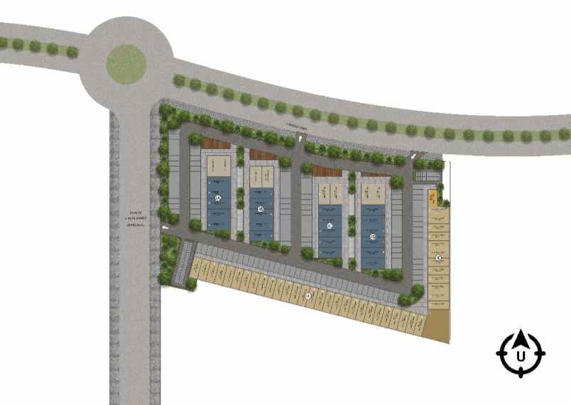 dijual ruko gudang kantor talaga bestari ruko ruota