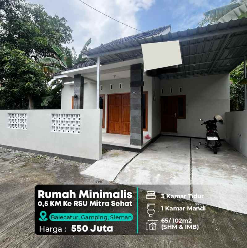 dijual rumah 0 5 km ke jl wates km 9