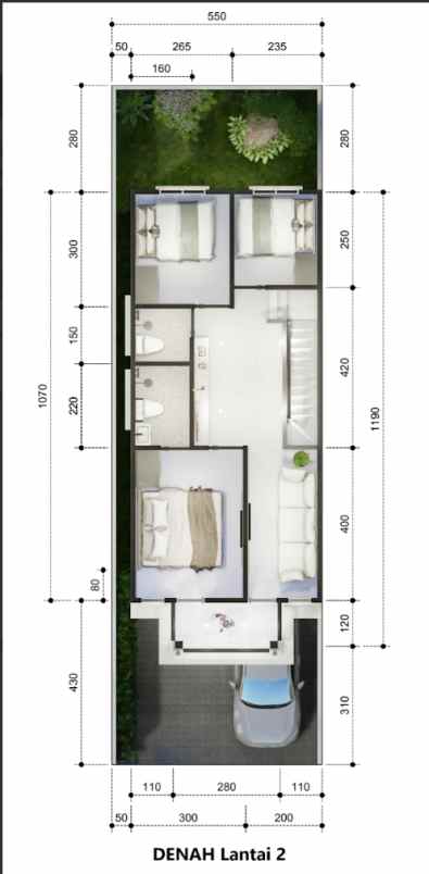 dijual rumah baktijaya