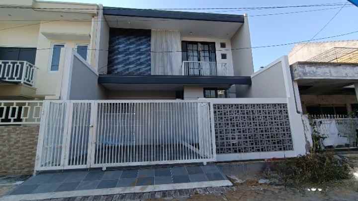 dijual rumah baru minimalis di manyar rejo surabaya