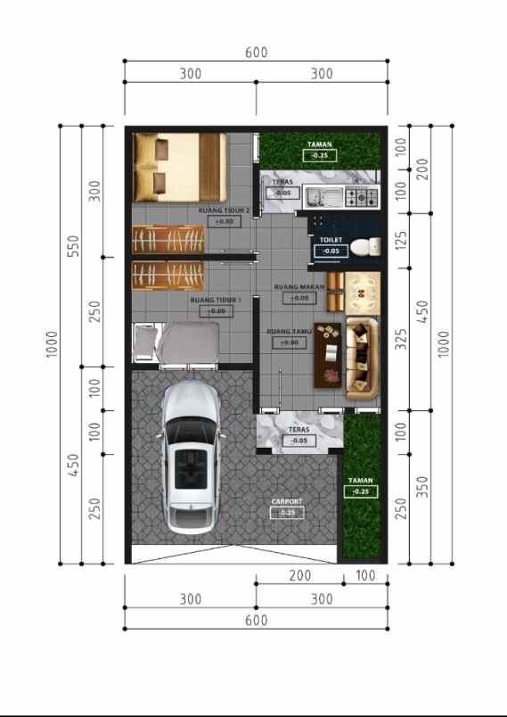 dijual rumah bedahan sawangan depok