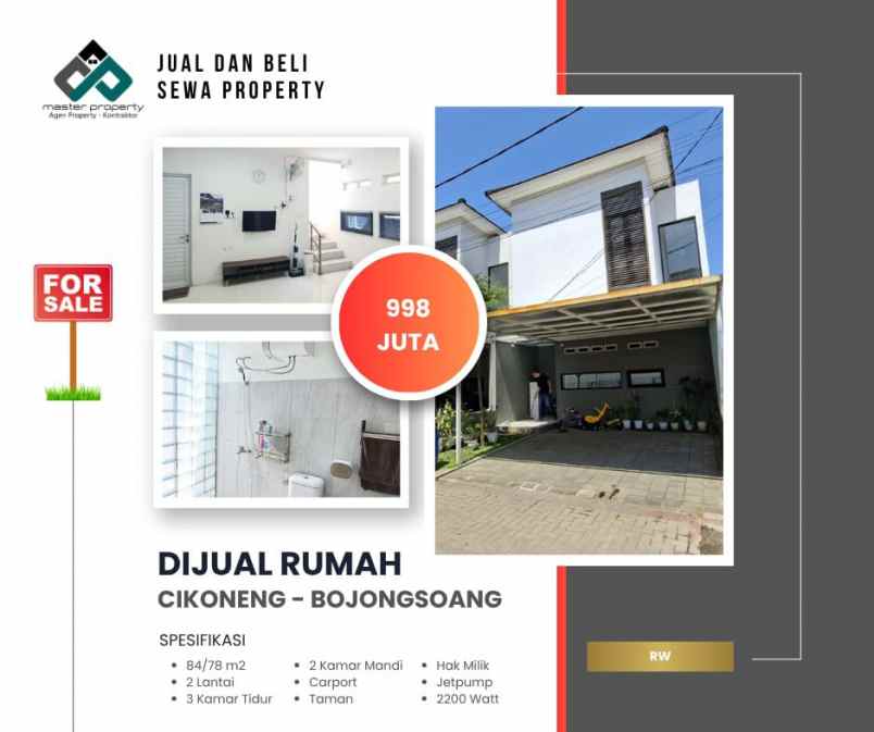 dijual rumah bojongsoang