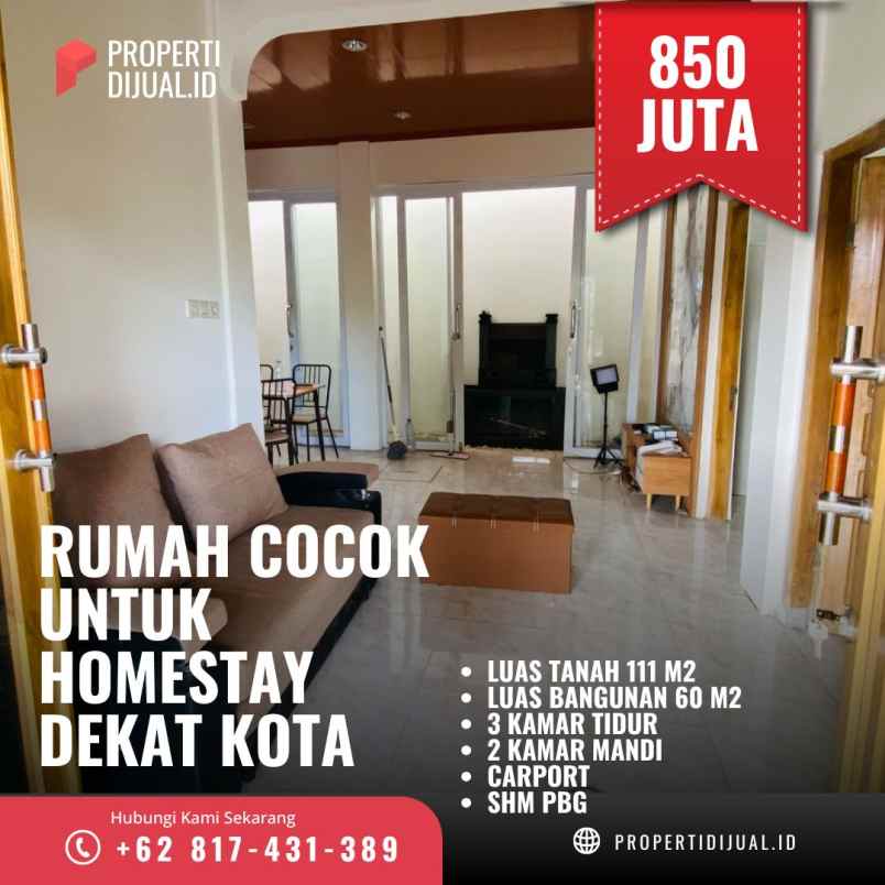 dijual rumah bugisan madukismo