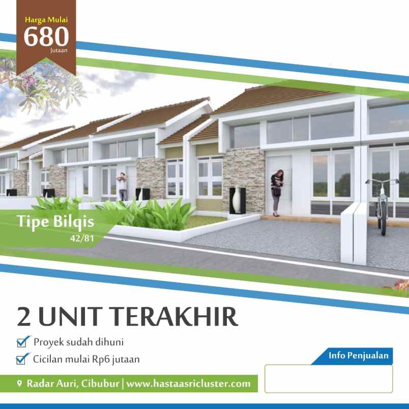 dijual rumah cimanggis depok