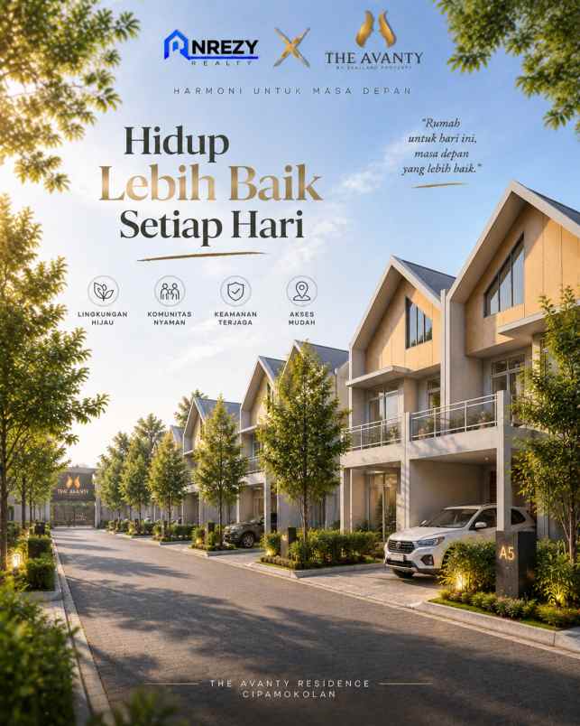 dijual rumah cipamokolan