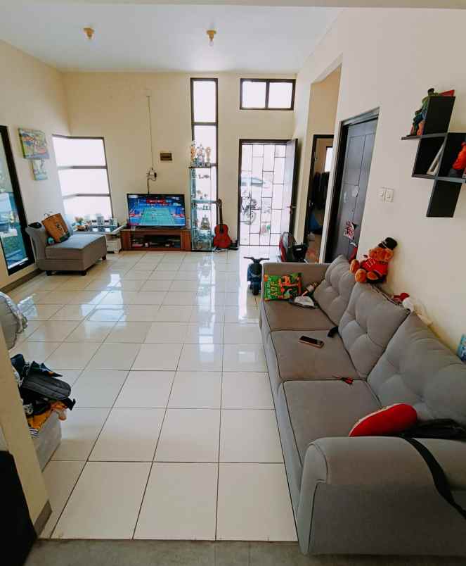 dijual rumah cluster de residence harapan indah bekasi