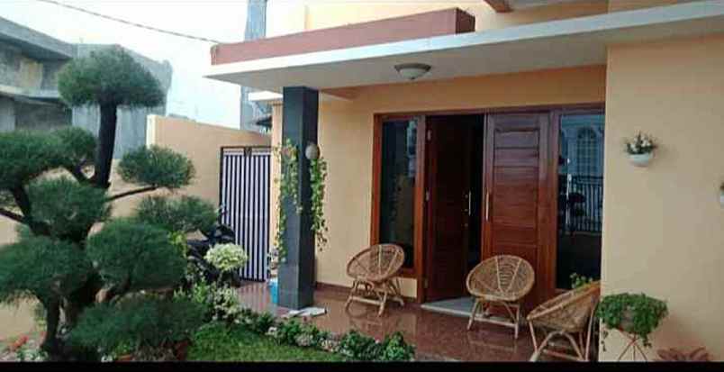 dijual rumah hunian full furniture baru