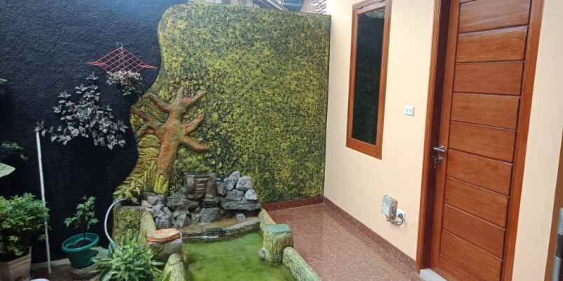 dijual rumah hunian full furniture baru