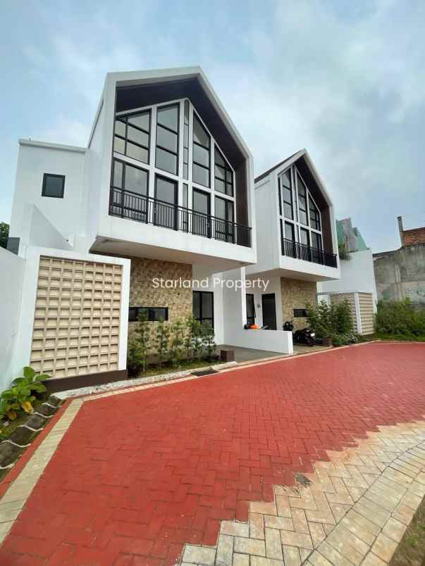 dijual rumah jalan raya pamulang barat