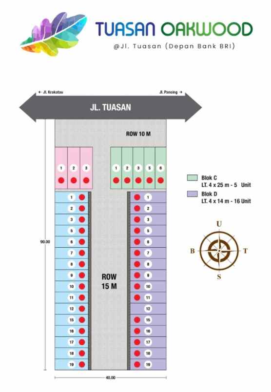 dijual rumah jalan tuasan tempuling