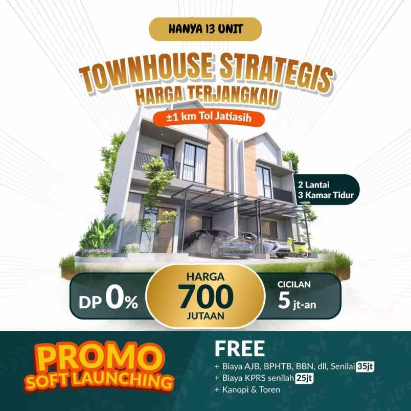 dijual rumah jatiasih