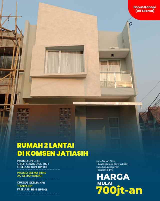 dijual rumah jatiasih bekasi