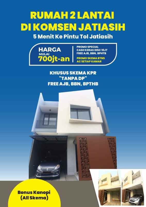 dijual rumah jatiasih bekasi