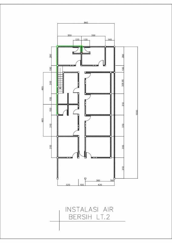 dijual rumah jl anggrek