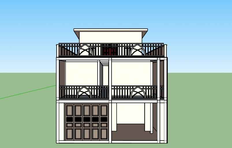 dijual rumah jl anggrek