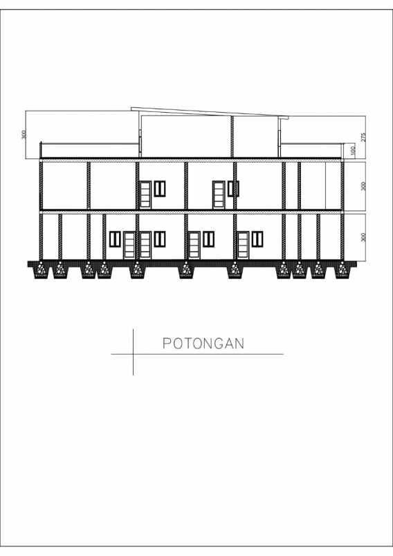 dijual rumah jl anggrek