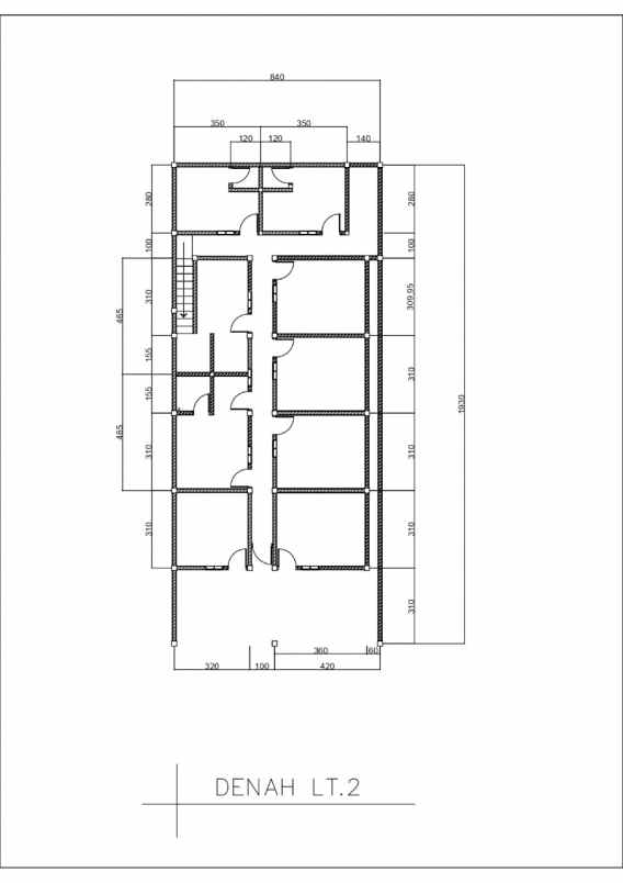 dijual rumah jl anggrek