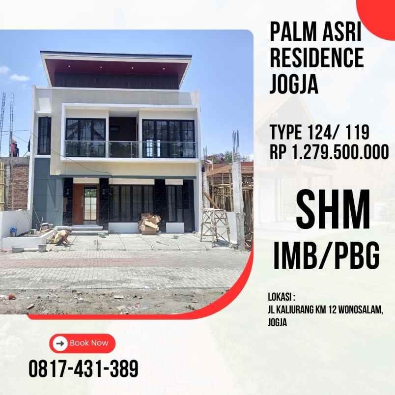 dijual rumah jl kaliurang km 12
