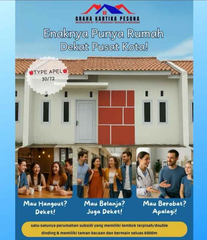 dijual rumah jl warung jaud kaligandu