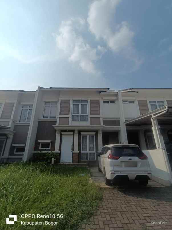 dijual rumah kota wisata cibubur