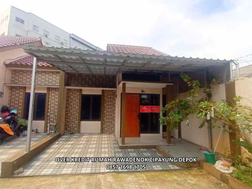 dijual rumah rawadenok cipayung depok