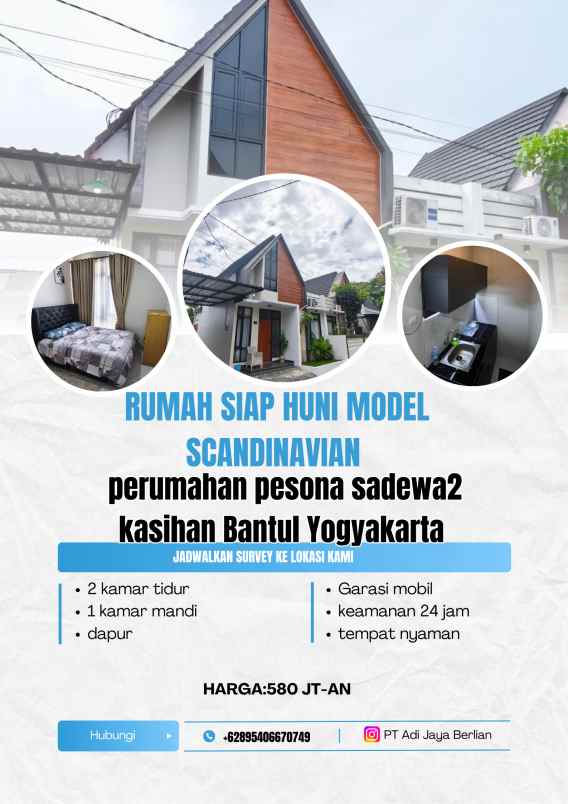 dijual rumah tamantirto kasihan bantul