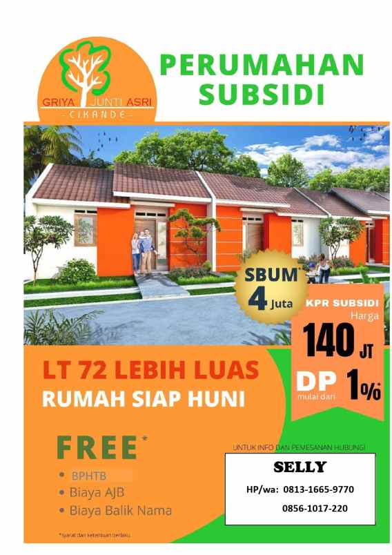 dijual rumah undar andir kragilan