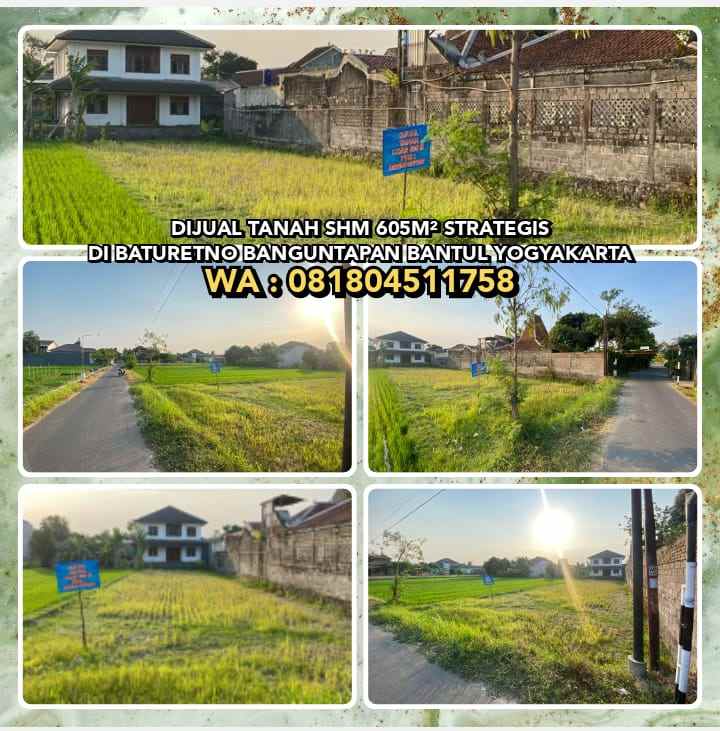 dijual tanah baturetno banguntapan
