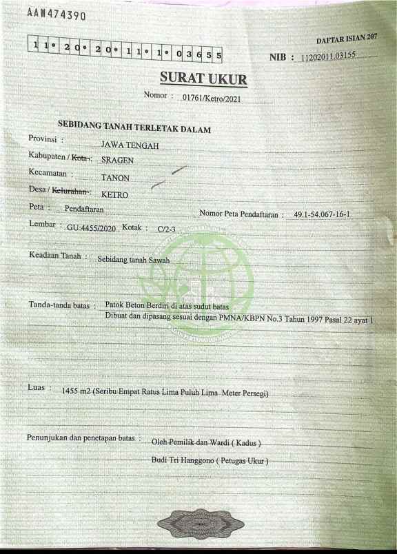 dijual tanah dijual tanah di pinggir