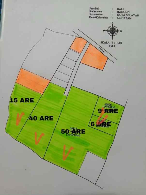 dijual tanah goa gong