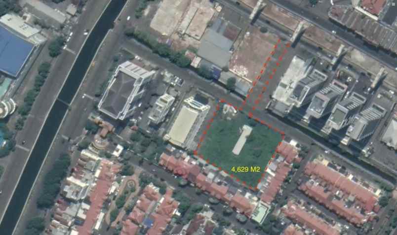 dijual tanah jalan boulevard raya