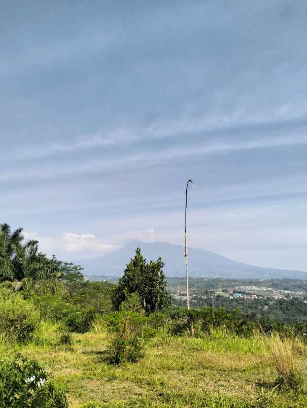 dijual tanah jalan terobosan gunung