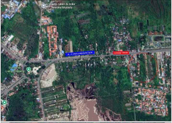 dijual tanah jl jendral ahmad yani