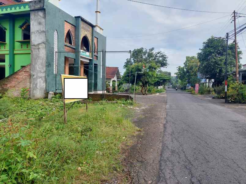 dijual tanah jl karangjati jetis