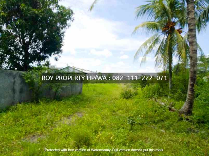 dijual tanah jl lintas sumatera natar