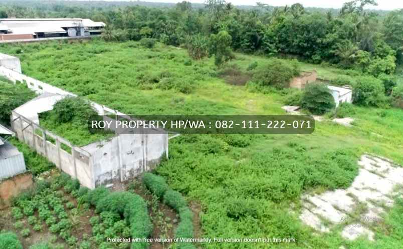 dijual tanah jl lintas sumatera natar