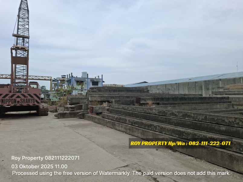 dijual tanah jl raya cakung cilincing