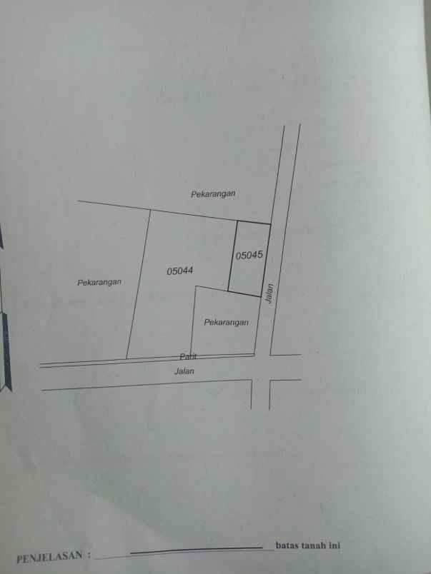 dijual tanah jl raya piyungan prambanan