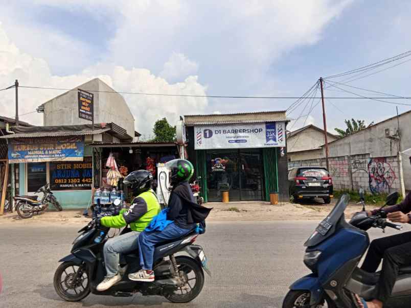 dijual tanah jl raya puspitek muncul