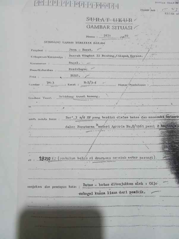 dijual tanah jl soekarno hatta