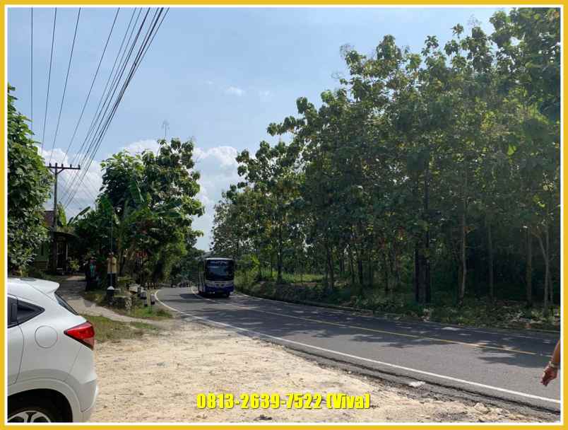 dijual tanah jl wonosari srimartani
