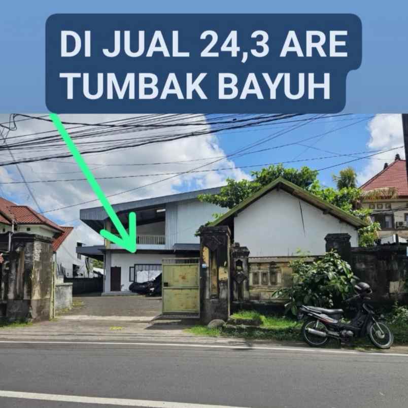 dijual tanah tumbak bayuh