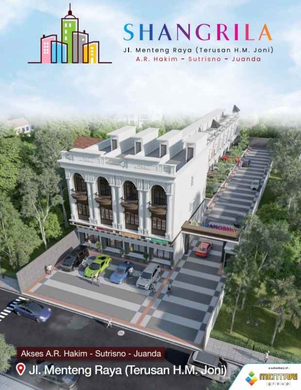 dijual villa jalan pasar merah menteng