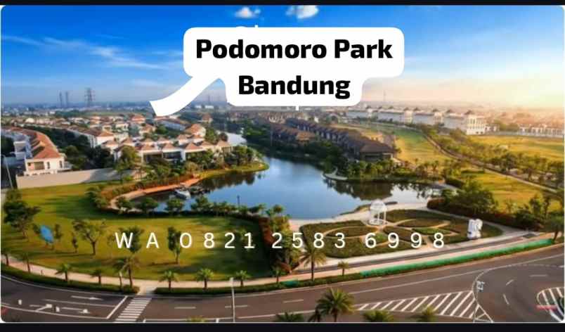 disewa rumah baru dikawasan podomoro park bandung