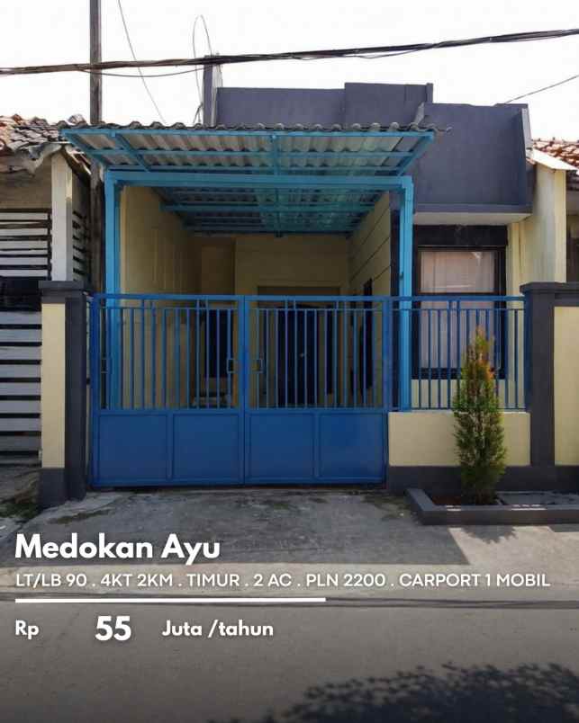 disewakan rumah medokan ayu