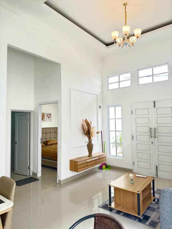 hunian minimalis cluster di jalan kapau sari pekanbaru